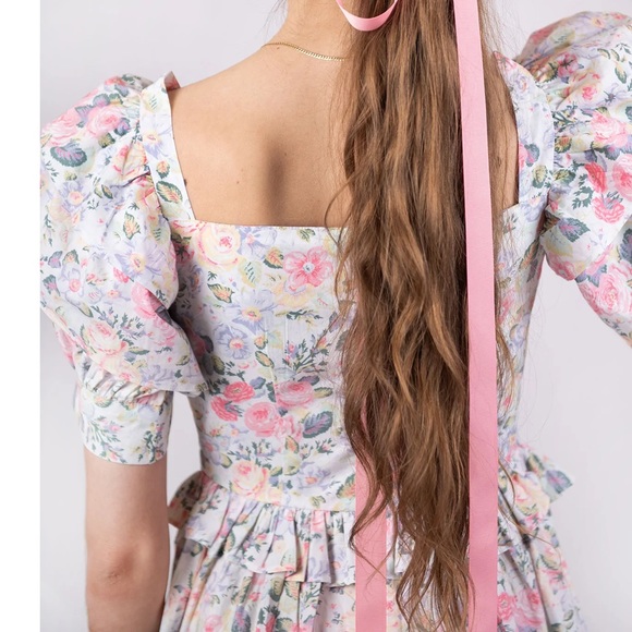 Batsheva Dresses Nwt Batsheva Laura Ashley Eden Ruffled